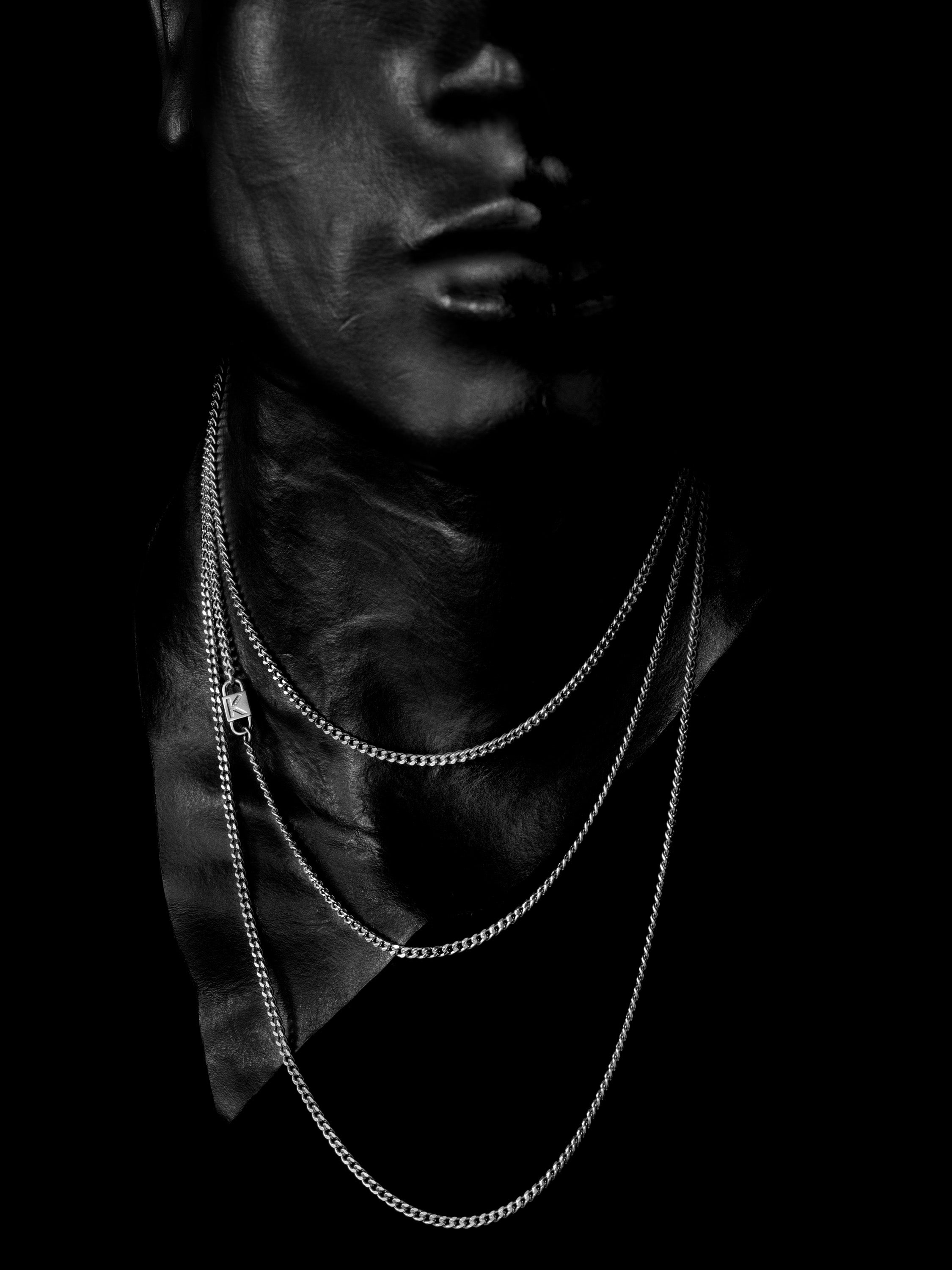 CHAIN PUNK NO2 SILVER – KADOFCPH
