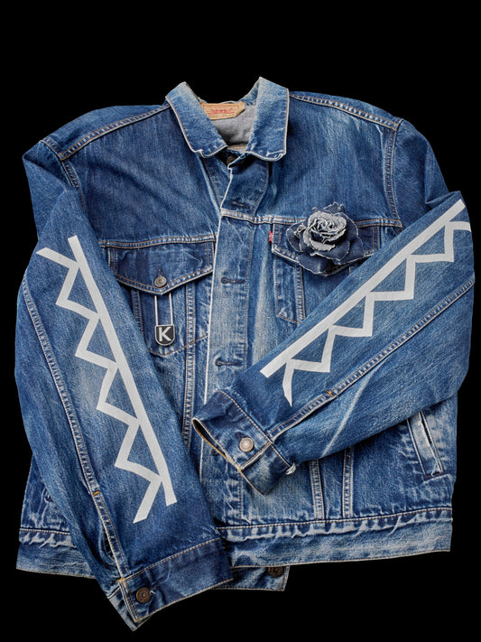 JACKET PUNK NO4 BLUE